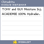 My Wishlist - chitadrita