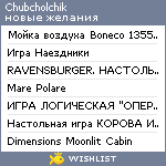 My Wishlist - chubcholchik