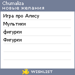 My Wishlist - chumaliza