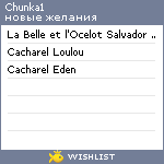 My Wishlist - chunka1