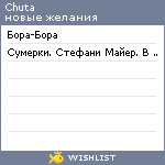 My Wishlist - chuta