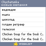 My Wishlist - chychatunka