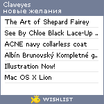 My Wishlist - claweyes