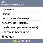 My Wishlist - cnfc