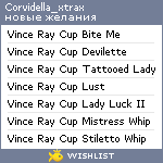 My Wishlist - corvidella_xtrax