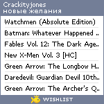 My Wishlist - crackityjones