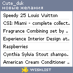 My Wishlist - cute_duk