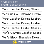 My Wishlist - cwmalls2012