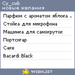 My Wishlist - cy_cwb