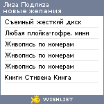 My Wishlist - d3c489de