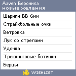 My Wishlist - da9be614