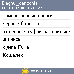 My Wishlist - dagny_danconia