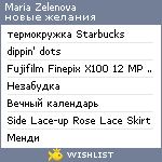 My Wishlist - dancer_125