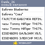 My Wishlist - danila_26