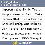 My Wishlist - daria_dudka