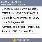 My Wishlist - dasha_kronberg