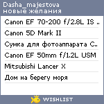 My Wishlist - dasha_majestova