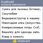 My Wishlist - dashko68