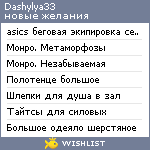 My Wishlist - dashylya33