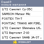 My Wishlist - dave69