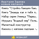 My Wishlist - db9cd5d4