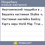 My Wishlist - dbogacheva