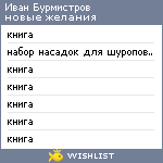 My Wishlist - dcc719ae