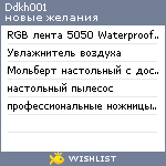 My Wishlist - ddkh001