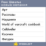 My Wishlist - de36fc98