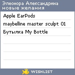 My Wishlist - de72661c