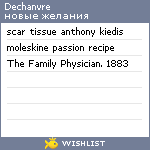 My Wishlist - dechanvre