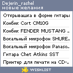 My Wishlist - dejerin_rashel