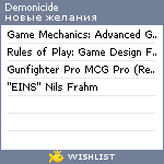 My Wishlist - demonicide