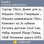 My Wishlist - denika