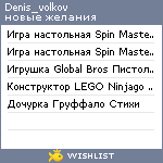 My Wishlist - denis_volkov