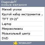 My Wishlist - diagonaleff