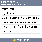 My Wishlist - diana4etkaja