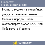 My Wishlist - dianazavr