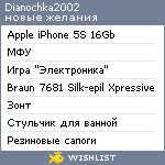 My Wishlist - dianochka2002