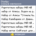 My Wishlist - diaolga