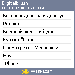 My Wishlist - digitalbrush