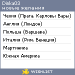 My Wishlist - dinka03