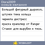 My Wishlist - diora2009