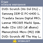 My Wishlist - djazz