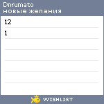 My Wishlist - dnrumato