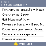 My Wishlist - dnv88