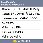 My Wishlist - dokidoki79