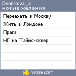 My Wishlist - donnikova_a