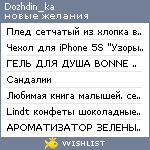 My Wishlist - dozhdin_ka