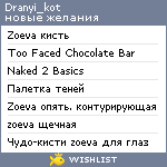 My Wishlist - dranyi_kot